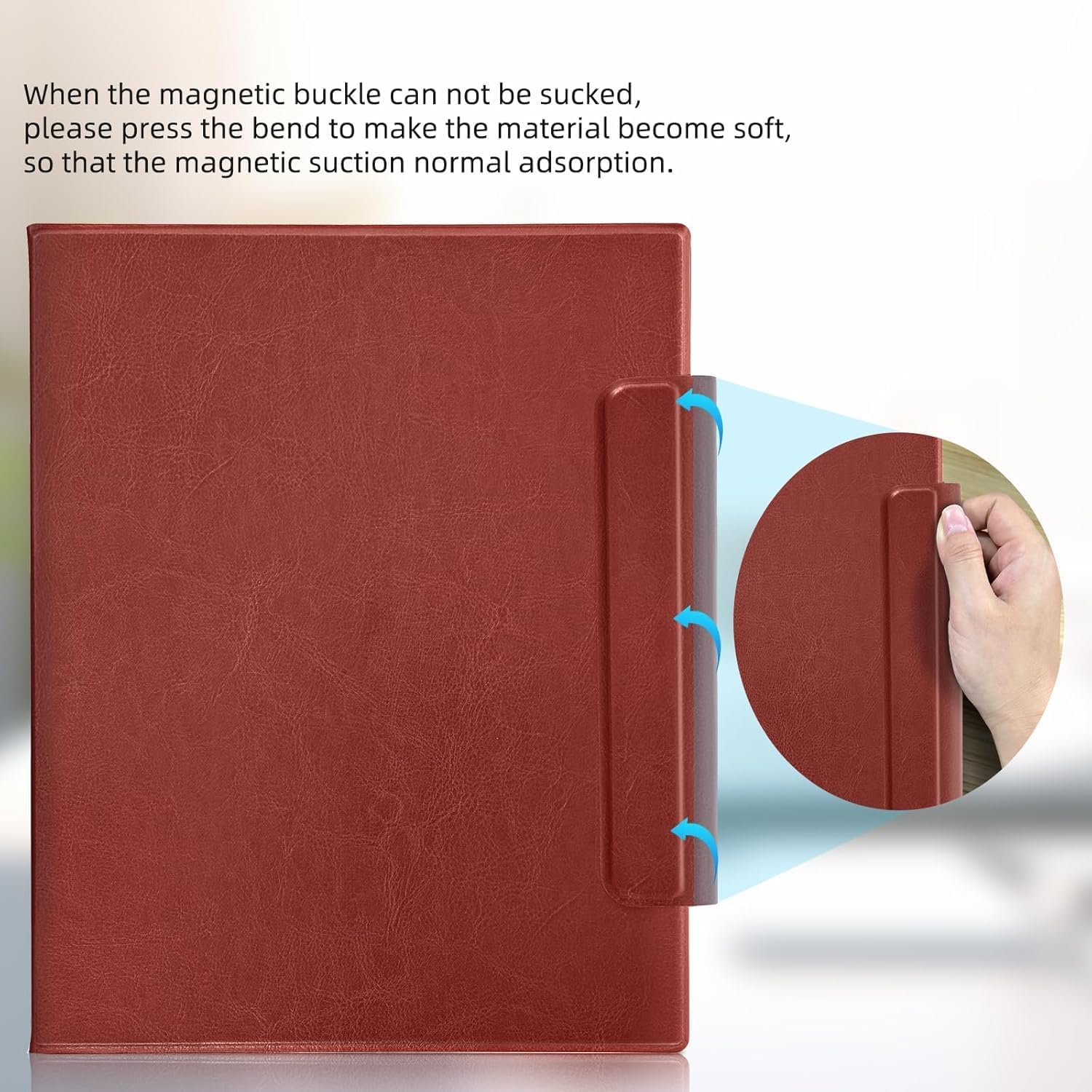 Carcasa Magnetica Premium pentru Remarkable 2 (10.3") - Maro