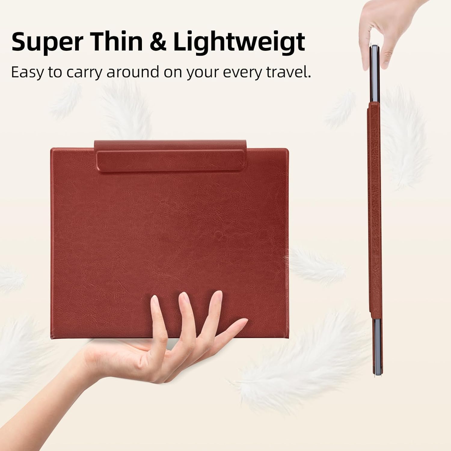 Carcasa Magnetica Premium pentru Remarkable 2 (10.3") - Maro