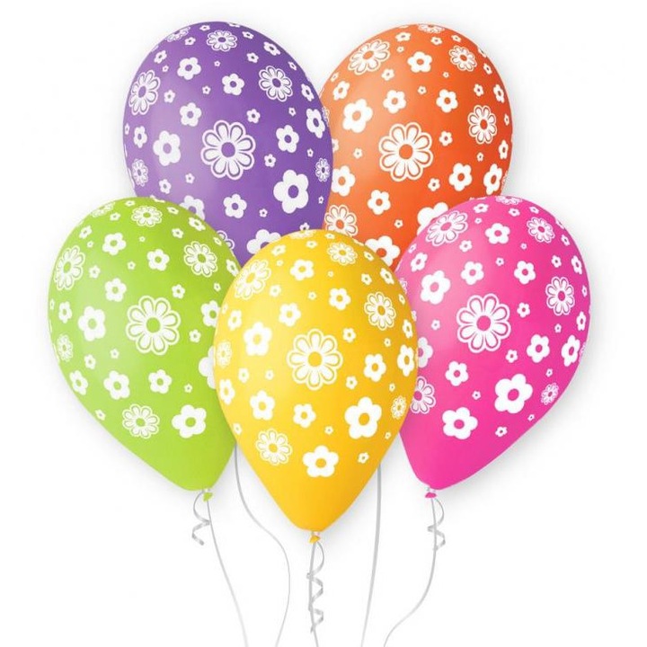 Godan Prémium Léggömbök Kwiatuszki 12" szett 5 darab