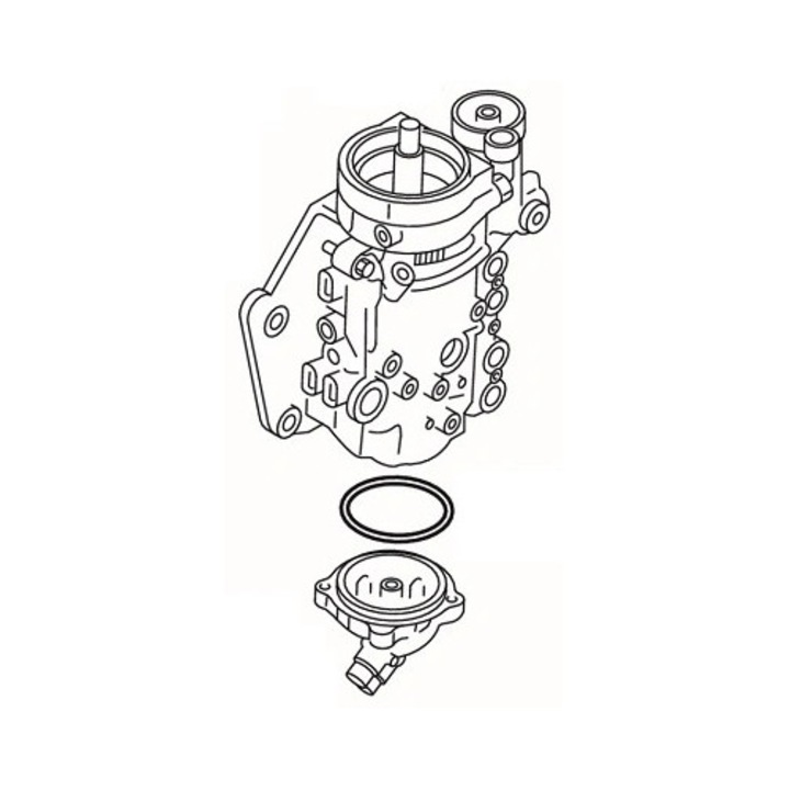 Tömítőgyűrű Alsó Rész 653.980 Deutz-Fahr Series 11 Freightliner Cascadia/Century/Columbia Mercedes-Benz Antos