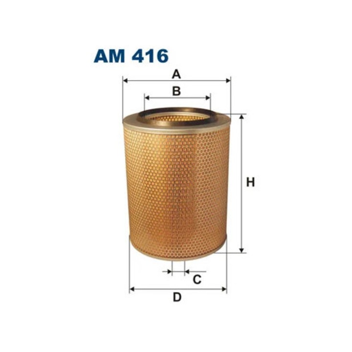 Въздушен филтър Am416 Daf 85/95/F 2900/F 3200/Sb Fiat Серия 300 Iveco 370 Neoplan Cityliner/Jetliner/Skyliner/Spaceliner