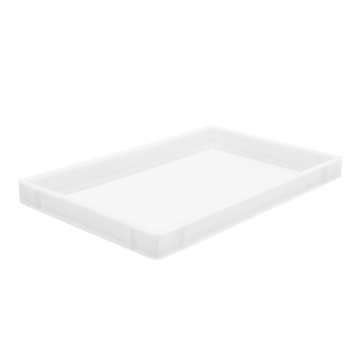 Cutie pentru aluat pizza, Congost, 9 litri, alb, 600x400x55mm