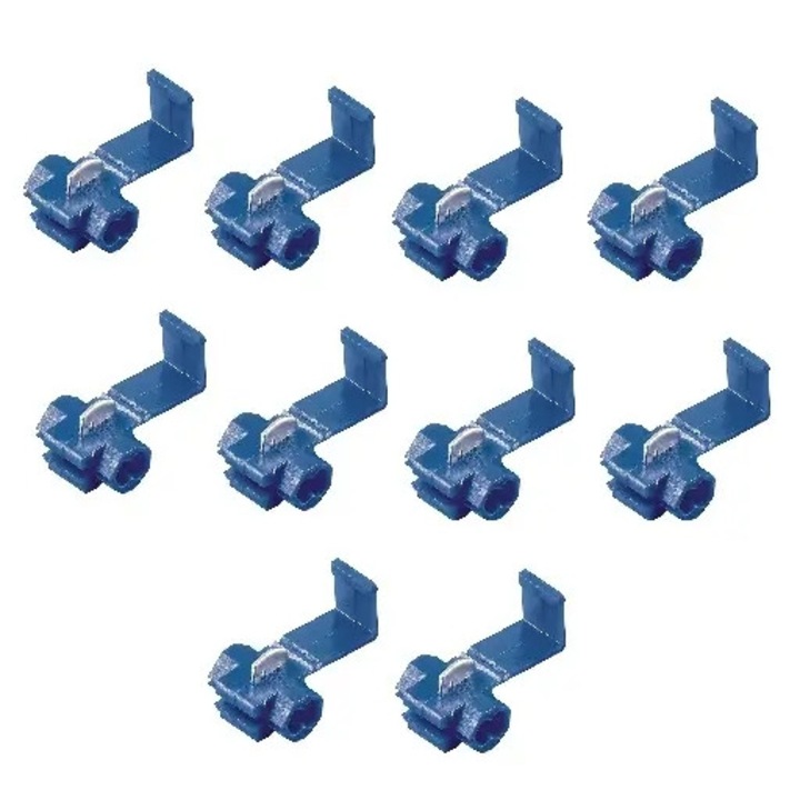 Set 50 conectori rapizi cabluri 1.5-2.5 mm albastru Goobay 17015-50