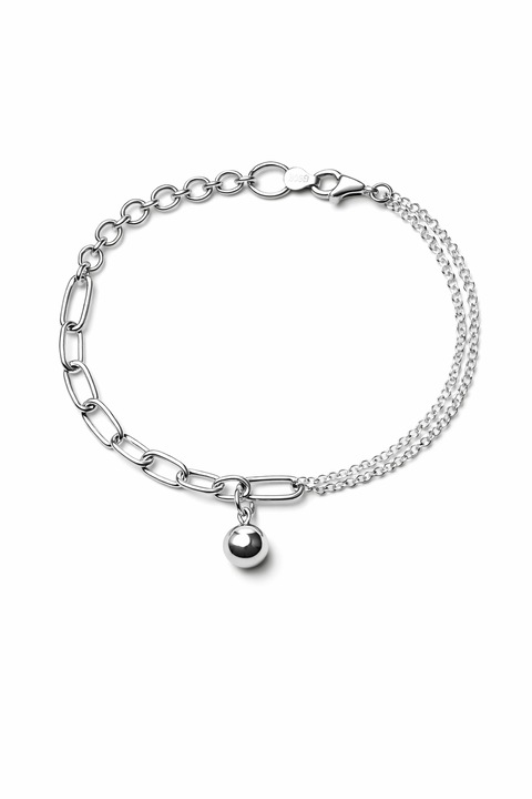 Brățară din Argint 925 Silver Link & Ball, 18 cm