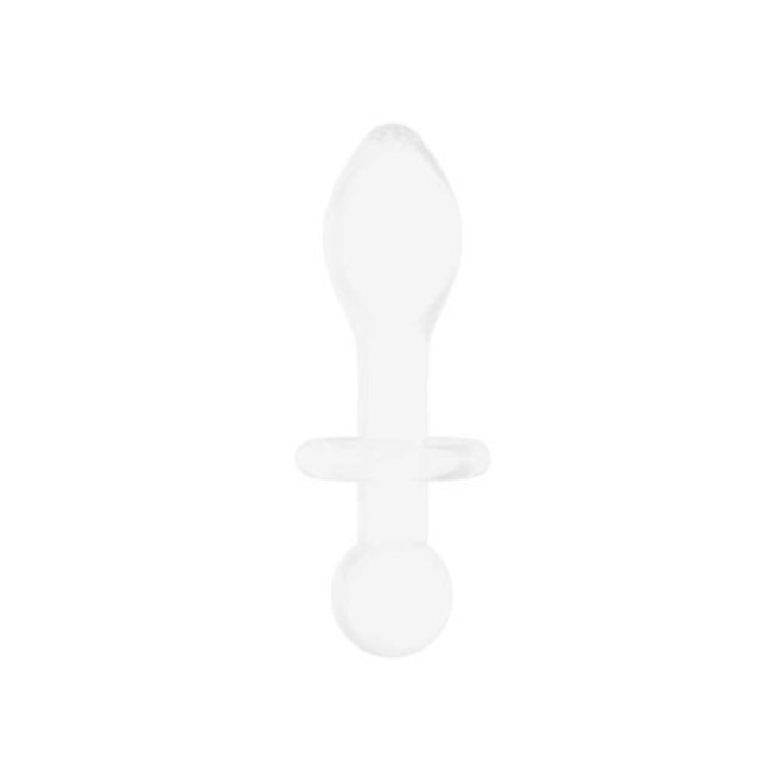 Üveg anál dugó, ShotsToys, Rocker modell, ütésálló, testbarát