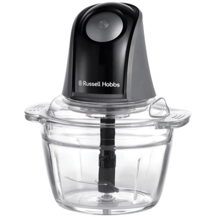 Mini tocător, Russell Hobbs Desire 27131-56/RH Matte Charcoal, tocător compact de masă