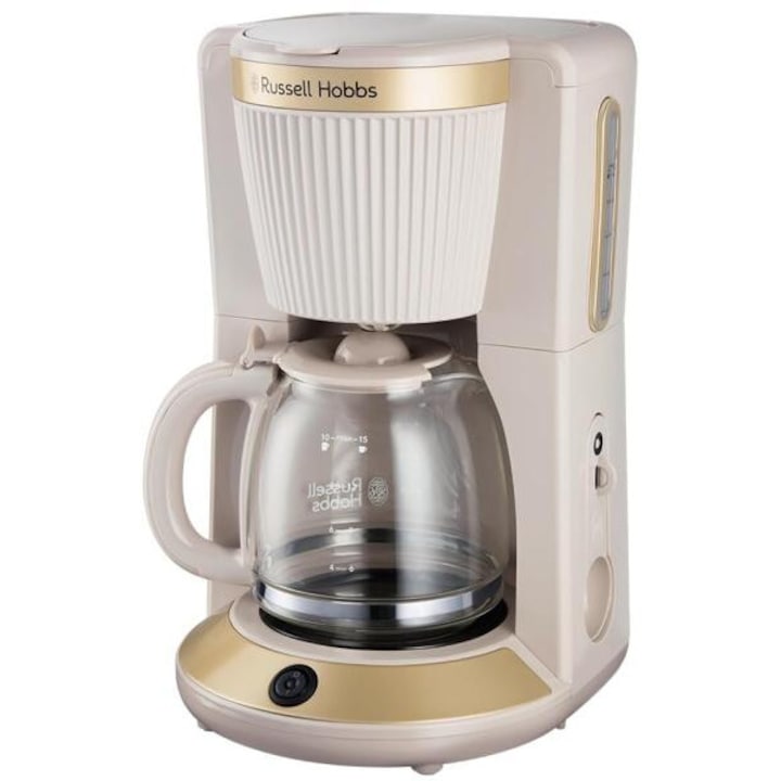 Cafetieră electrică Russel Hobbs BRONTË 26781-56/RH Stone cu efect de piatră, compactă pentru uz casnic