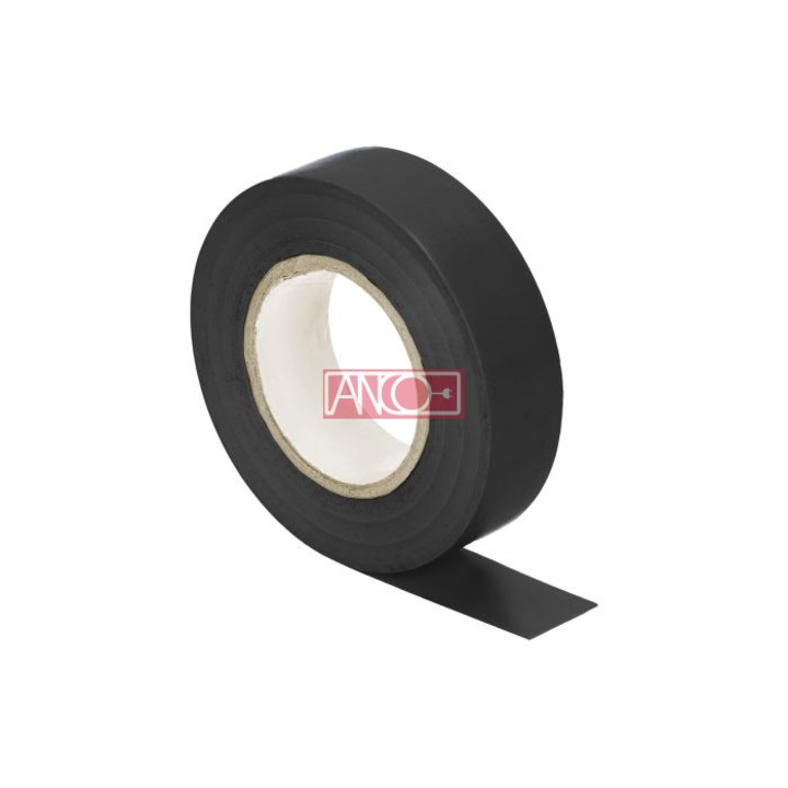Elektromos szigetelőszalag 19mmx13 mm, 20m, fekete