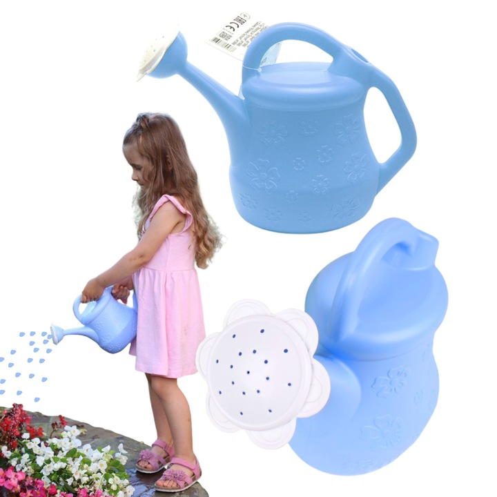 Лейка за деца, ТехноК, атрактивен дизайн, 27x20x12см, многоцветен