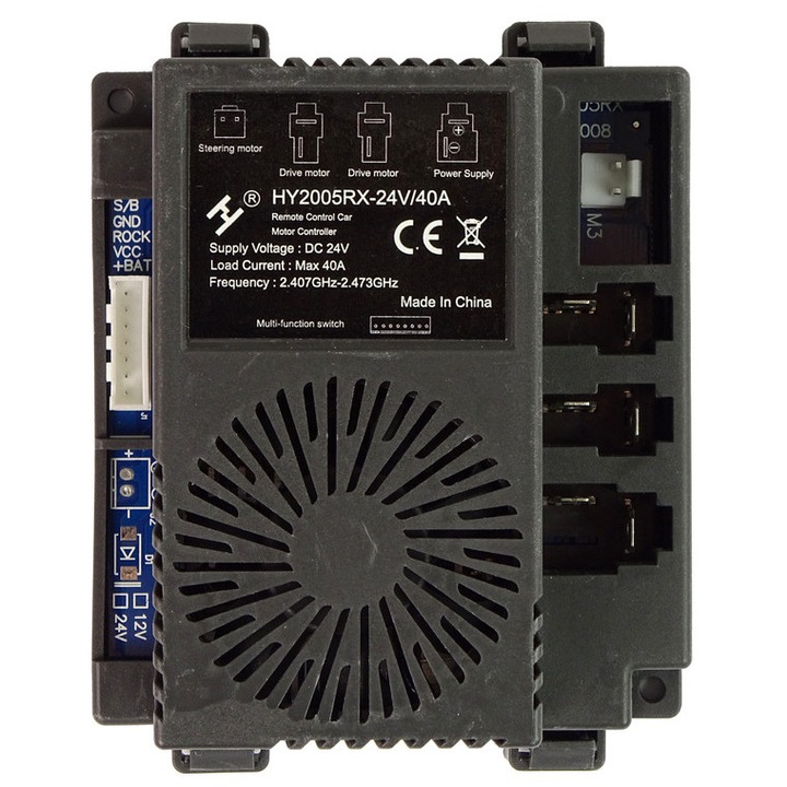 Unitate control pentru masinute copii NASZEDZIECI, HY2005RX-24V/40A, pentru vehicul pe acumulator