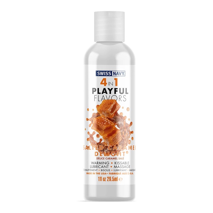 Swiss Navy 4 az 1-ben ízesített síkosító, 30 ml