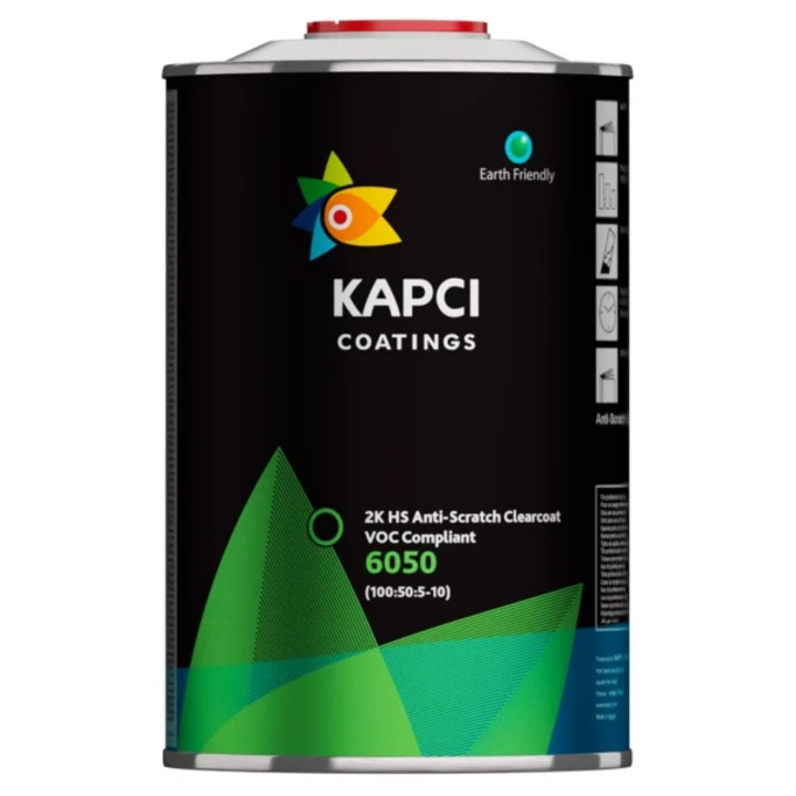 Lac 2K UHS Anti Scratch Kapci 1L, transparent, pentru metal și plastic