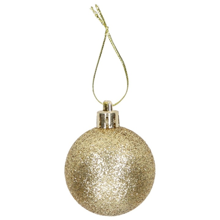 Globuri de Craciun, Luka, set 16 buc, 5cm, multicolor