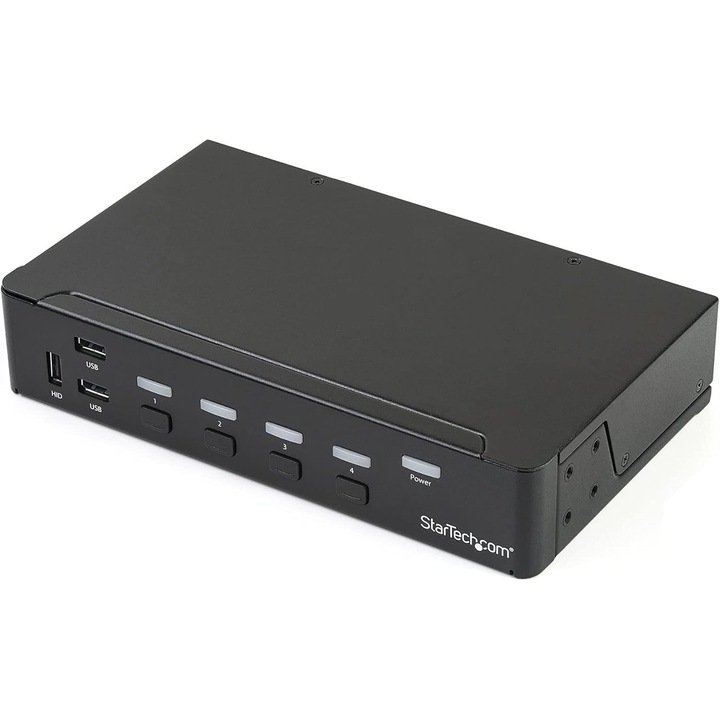 KVM kapcsoló Startech DisplayPort 4 portos, USB 3.0, 4K, 30Hz