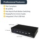 KVM kapcsoló Startech DisplayPort 4 portos, USB 3.0, 4K, 30Hz