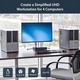 KVM kapcsoló Startech DisplayPort 4 portos, USB 3.0, 4K, 30Hz