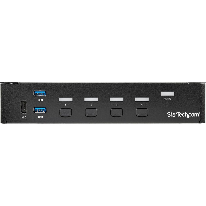 KVM kapcsoló Startech DisplayPort 4 portos, USB 3.0, 4K, 30Hz