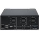 KVM Kapcsoló Kétmonitoros 8K 60Hz, Startech, 2 USB 3.2 port, acél ház