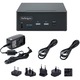 KVM Kapcsoló Kétmonitoros 8K 60Hz, Startech, 2 USB 3.2 port, acél ház