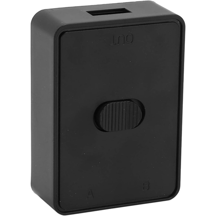 Vikye USB 2.0 kapcsoló, 1 bemenet 2 kimenet/2 bemenet 1 kimenet, kétirányú, plug and play