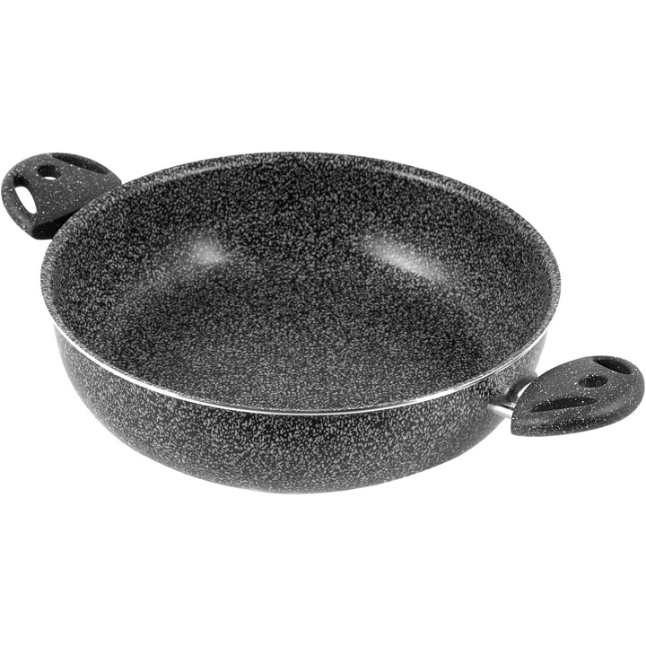 Home edény, tapadásmentes, 26 cm, szénszürke, 2 fogantyú