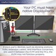 TRENDnet TK-440DP KVM kapcsoló, 4 portos, Dual DisplayPort, 4K UHD, 2 USB 2.0, fekete