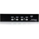 StarTech KVM kapcsoló, 4 portos, VGA és USB, integrált hub, professzionális