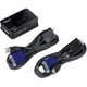 TRENDnet TK-207K KVM kapcsoló, 2 portos, VGA és USB, 2048x1536 felbontás