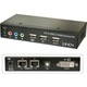 Lindy DVI USB KVM hosszabbító, 50m, Cat. 6, audio támogatással