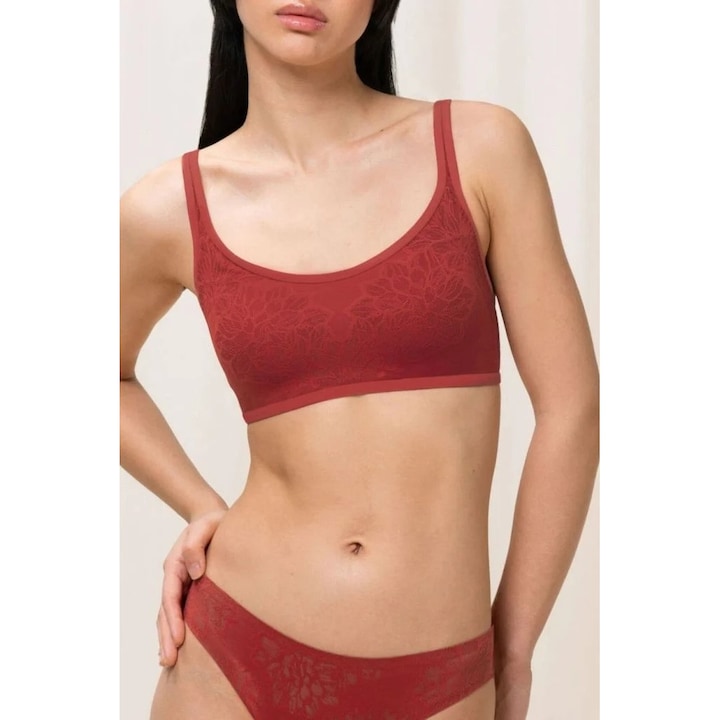 Triumph Bustier, Fit Smart P Ex, Sötétpiros