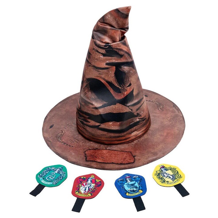 Palarie magica & insigne Harry Potter