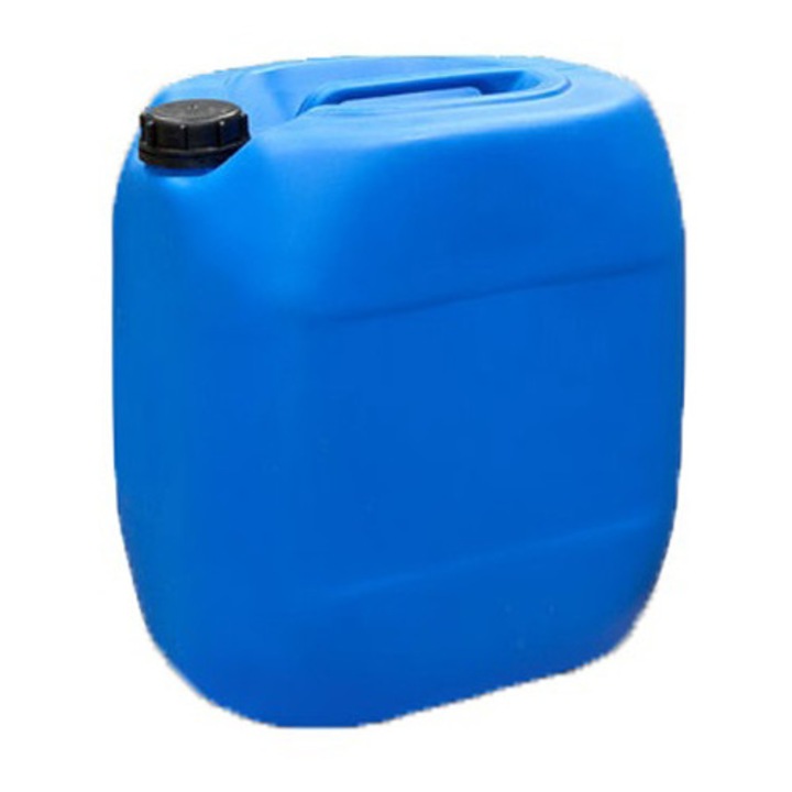 Canistra plastic 30L QBOX, albastru, 378x288x399mm, cu capac