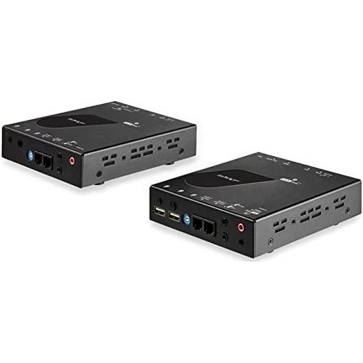 KVM hosszabbító Startech 4K HDMI 30Hz, USB Etherneten keresztül, 100m