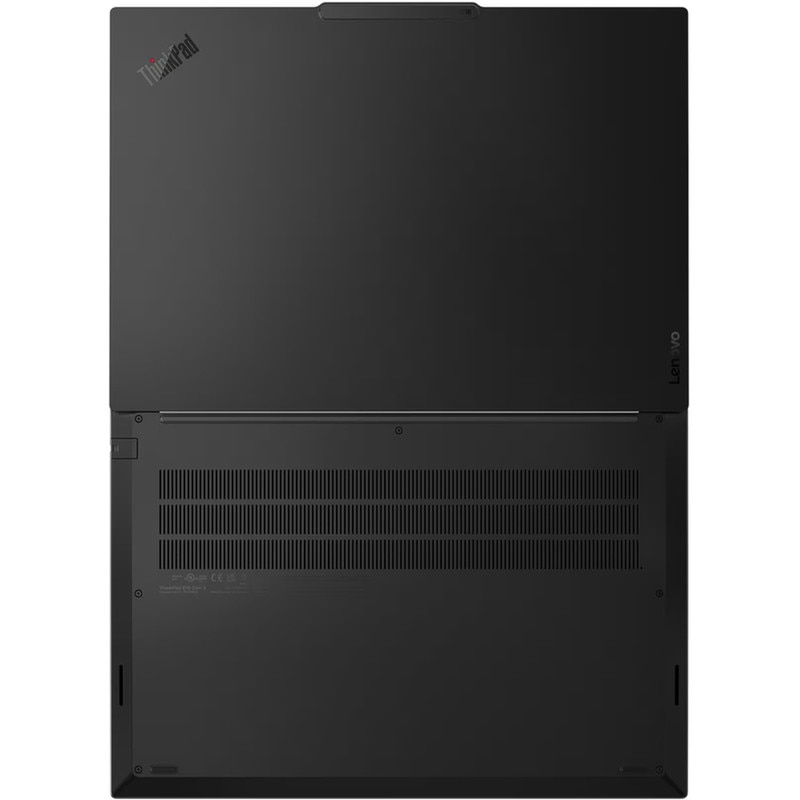 Laptop Lenovo 16'' ThinkPad E16 Gen 3, WUXGA IPS, Procesor Intel® Core™ Ultra 5 225H (18M Cache, up to 4.90 GHz), 16GB DDR5, 512GB SSD, Intel Integrated Graphics, No OS, Black