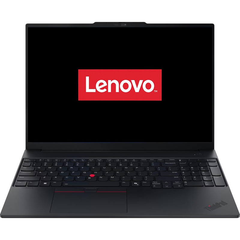 Laptop Lenovo 16'' ThinkPad E16 Gen 3, WQXGA IPS 120Hz, Procesor Intel® Core™ Ultra 7 256V (12M Cache, up to 4.80 GHz), 16GB LPDDR5X, 512GB SSD, Intel Arc 140V, No OS, Black