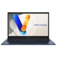 Asus Vivobook 14 laptop szett, Intel Core I3 1315U processzor, 8GB DDR4 RAM memória, 128GB M.2 PCIe SSD tárhely, Windows 11 Home operációs rendszer, Quiet Blue szín, vékony és modern design