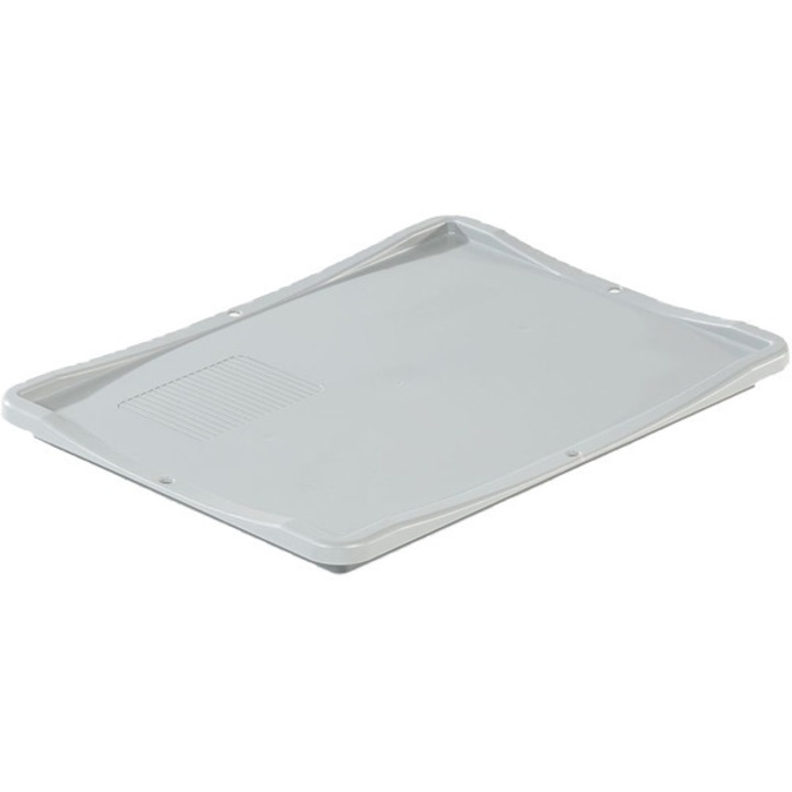 Fedél tárolódobozhoz, QBOX, Szürke, 400x300mm