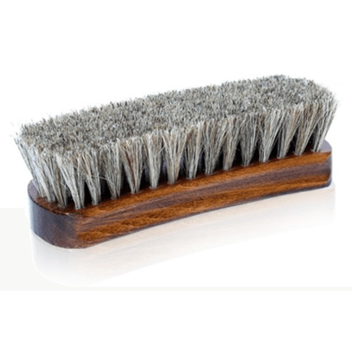 Perie ingrijire incaltaminte, KAPS, Maro/Argintiu