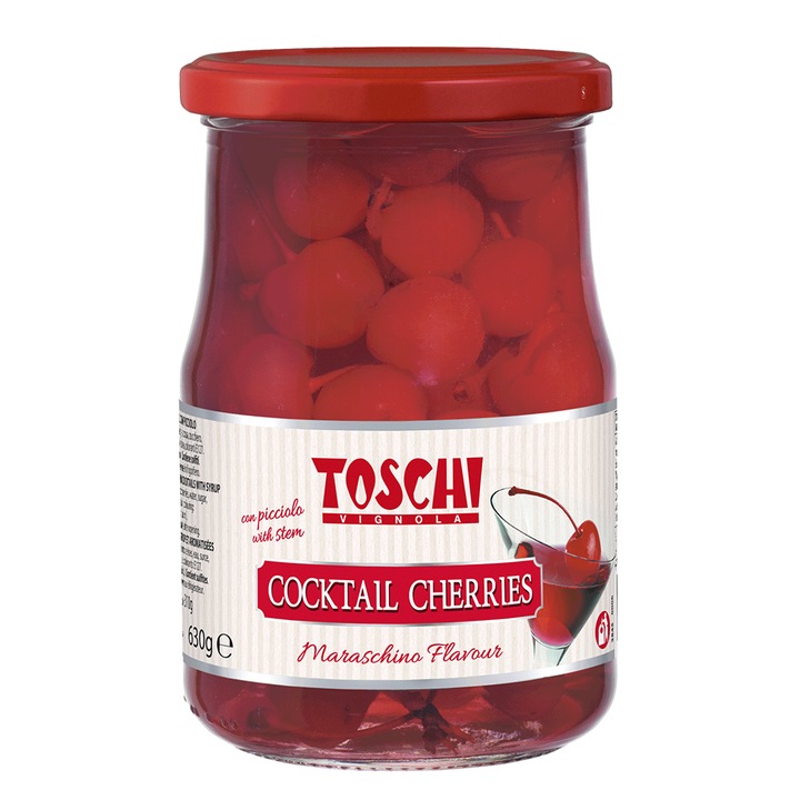 Cirese rosii Toschi 630g