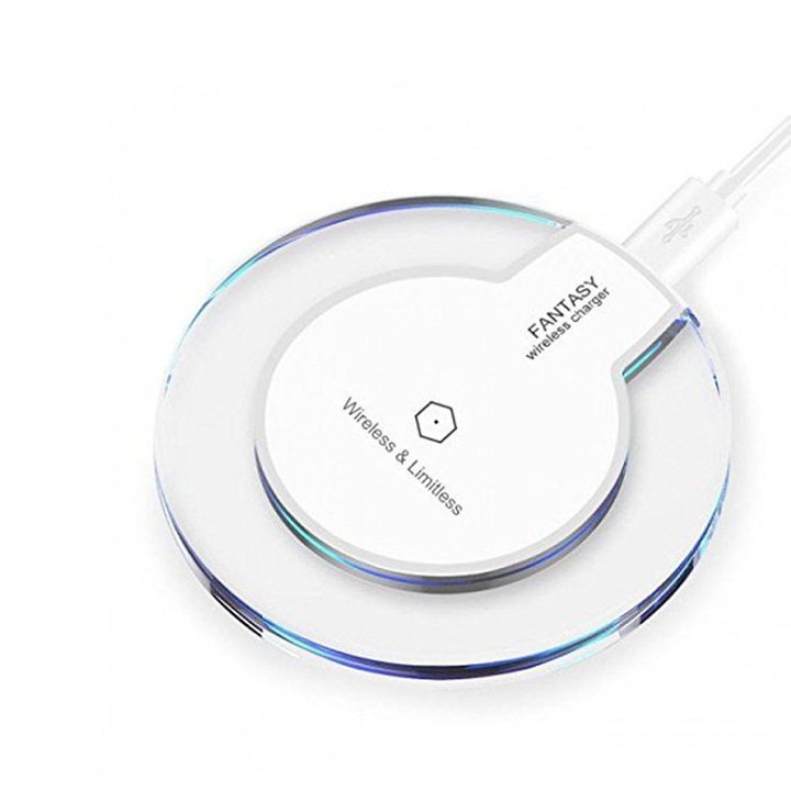 Incarcator telefon Luka G10 wireless inductiv, negru