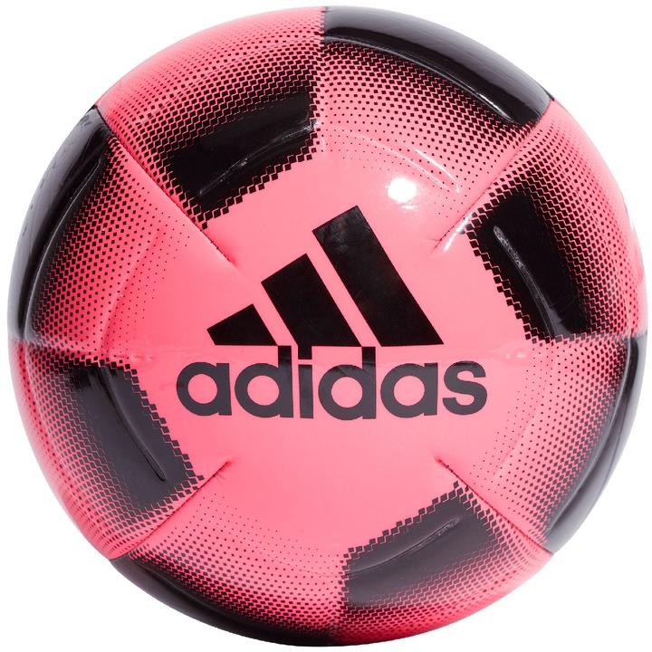 Minge fotbal adidas EPP Club rozie-neagra, 100% TPU, marimea 5
