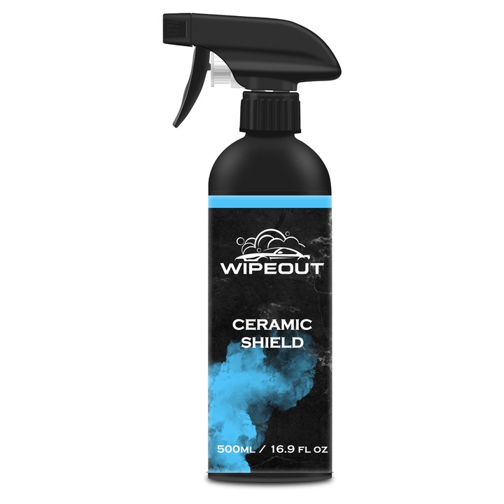 Protectie Ceramica Auto, Ceramic Shield, WIPEOUT, Luciu, Anti UV, Hidrofob, 500 ml