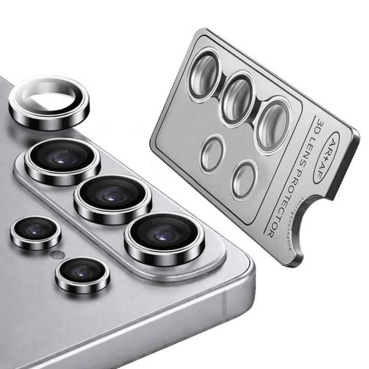 Lentile metalice Nordic pentru camera compatibile Samsung S26 Ultra, argintiu