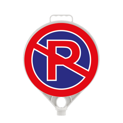 Con Rutier Set Con Rutier 60cm cu Indicator Parcarea Interzisa (Plastic) - eMAG.ro