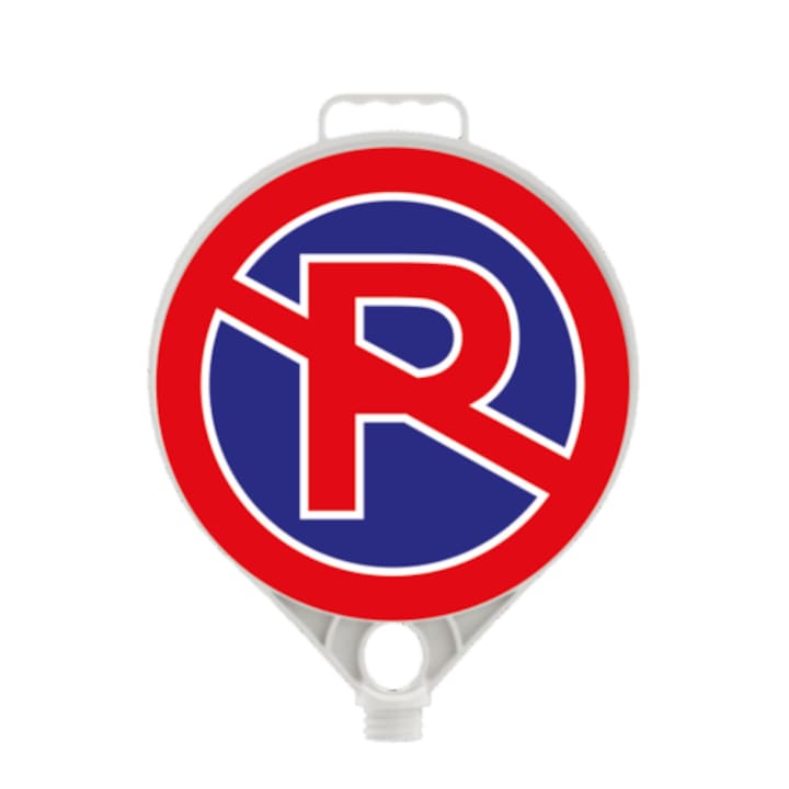 Con Rutier Set Con Rutier 60cm cu Indicator Parcarea Interzisa (Plastic) - eMAG.ro