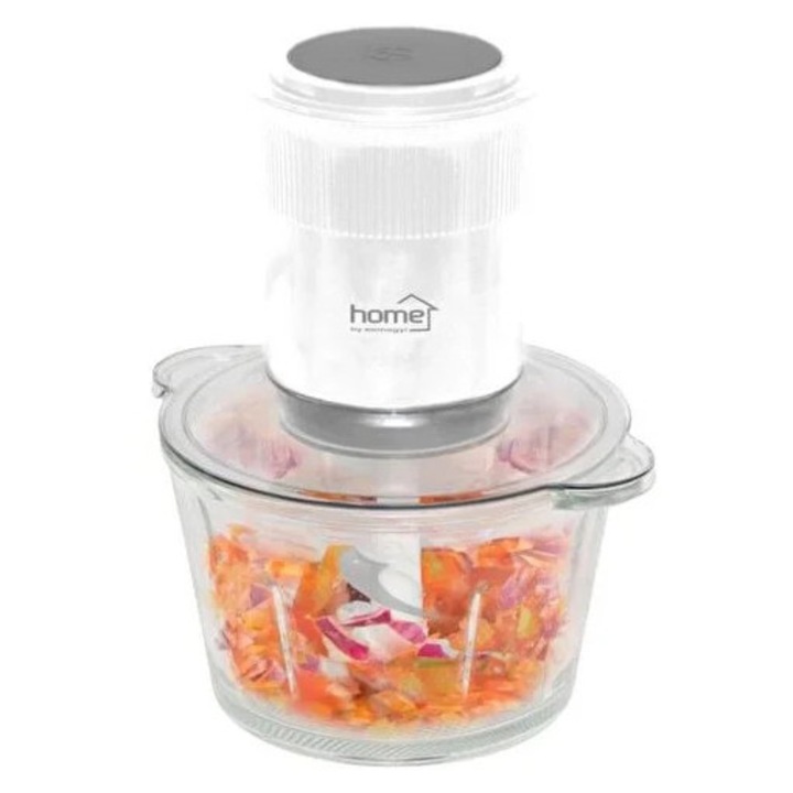 Мултифункционален миксер Home, 400W, стъклена купа 1,8л, размери 218x258x180мм