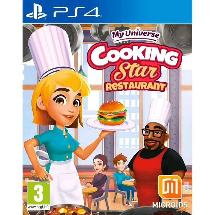 Joc pentru copii My Universe: Cooking Star Restaurant, joc captivant de gătit, interactiv, 6 ani+