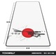 Mousepad Gaming XXL Titanwolf 900x400mm, Suprafata Fina, Precizie Imbunatatita
