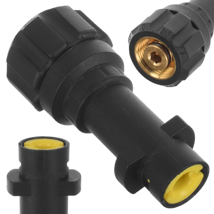 Adaptor reductor baioneta M22 → K2-K7 pentru masini de spalat cu presiune Karcher – conectare accesorii profesionale HD/HDS la lance si pistoale pentru seriile K2 K3 K4 K5 K6 K7, piese de schimb compatibile