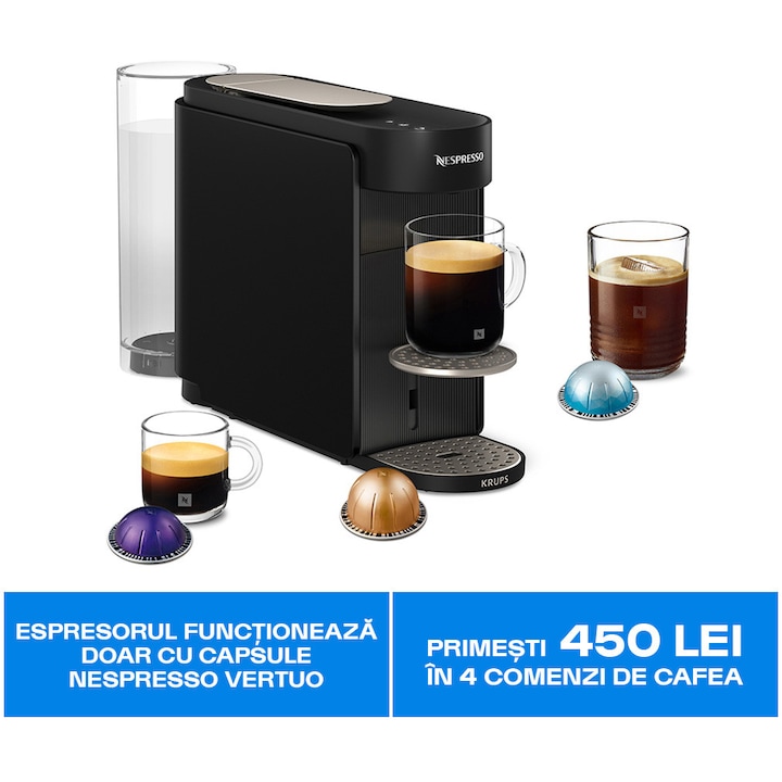 Espressor portabil reincarcabil, Step Out, aparat de cafea cu incalzire rapida, compatibil cu capsule Nespresso/Dolce Gusto/cafea macinata, 15 bari, baterie 7800 mAh, incarcare USB-C, display digital, portabil pentru masina, birou, camping, portocaliu
